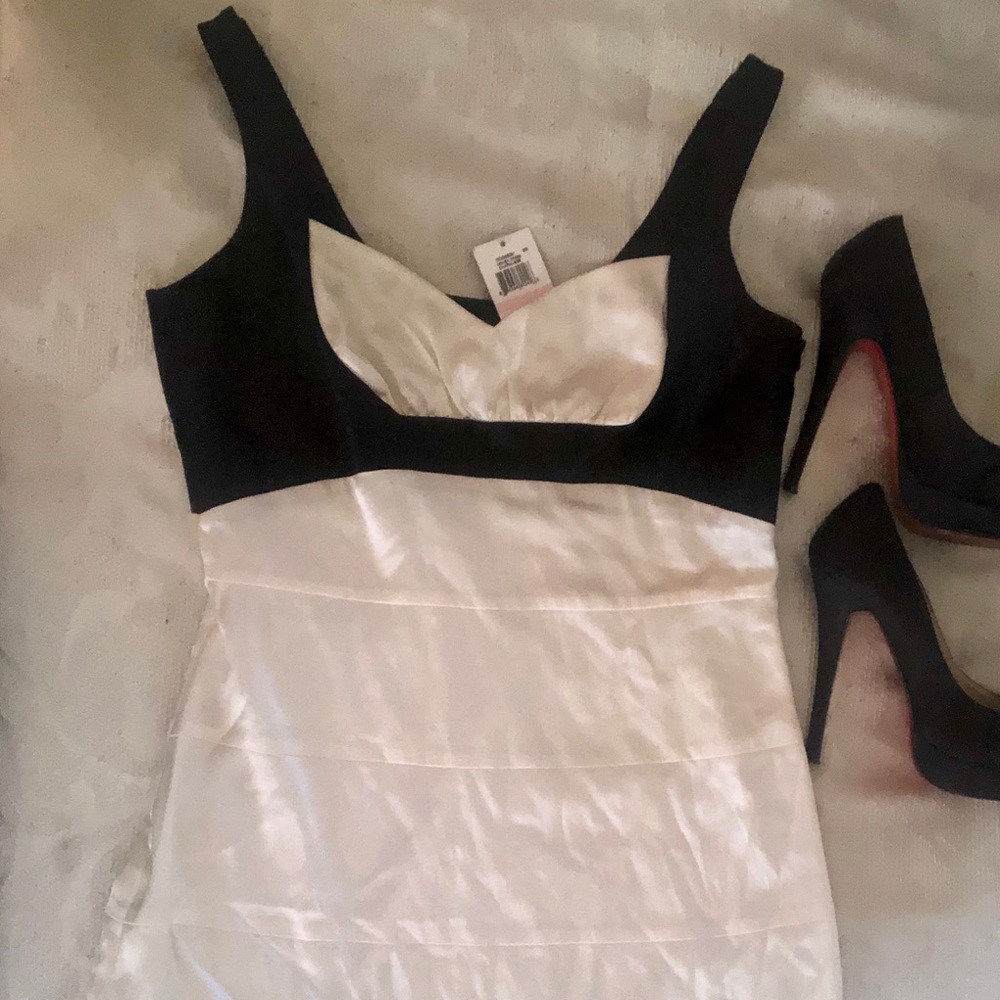 BCBG Maaxaria Charmuese dress